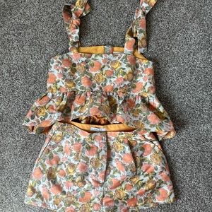 Jacquard Floral Set